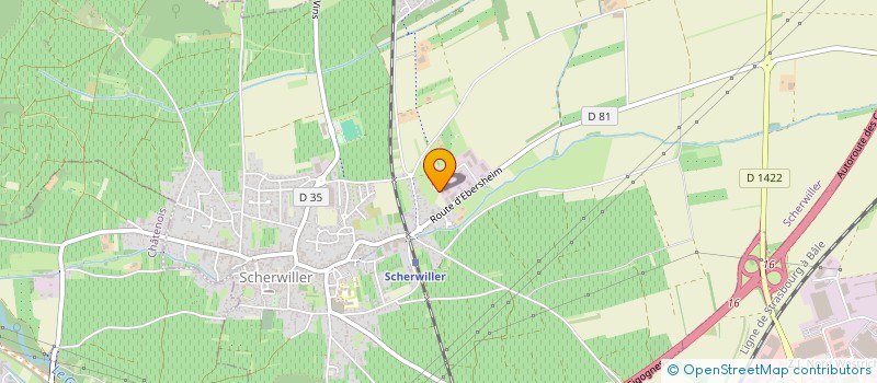 localisation de l'entreprise BRASSERIE L'ALTRUISTE  DAMBACH-LA-VILLE