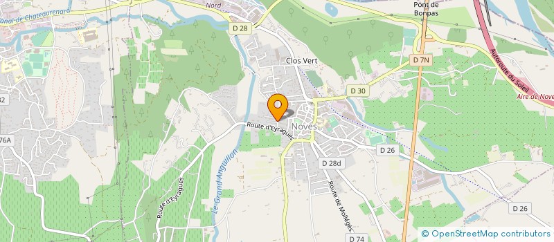 localisation de l'entreprise BRASSERIE L'AMISTA  NOVES