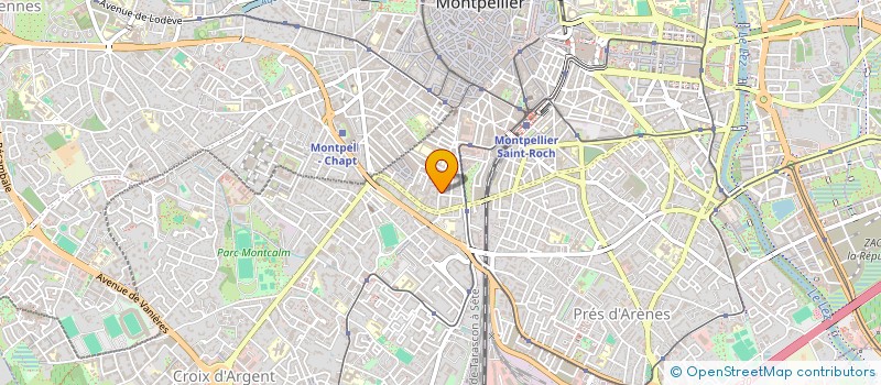 localisation de l'entreprise BRASSERIE L'ESPLANADE à MONTPELLIER