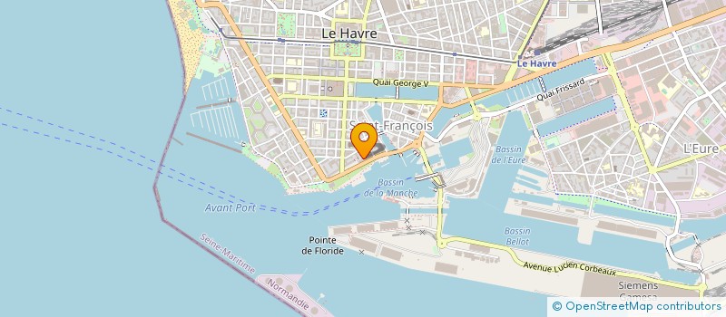 localisation de l'entreprise BRASSERIE L'HAVRAIS BIERE à LE HAVRE