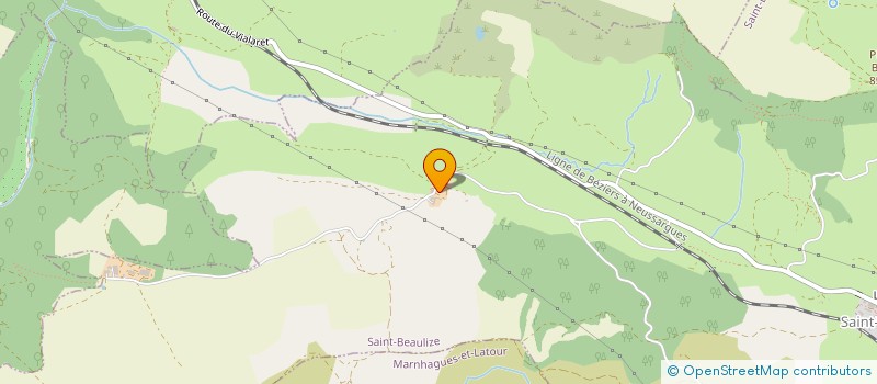 localisation de l'entreprise BRASSERIE LA CAUSSENARDE  SAINT-BEAULIZE