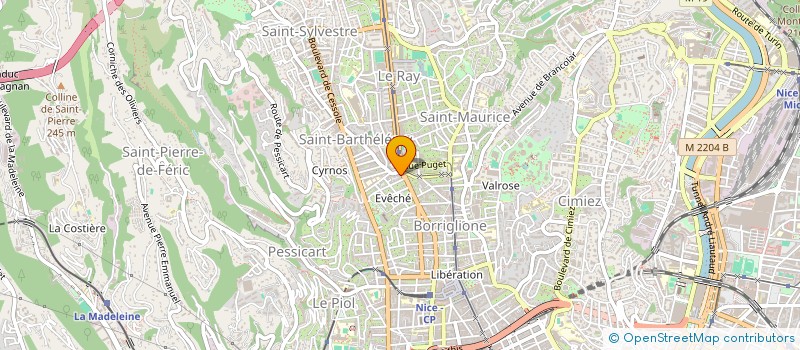 localisation de l'entreprise BRASSERIE LA DOMINANTE CHEZ STEPH  NICE