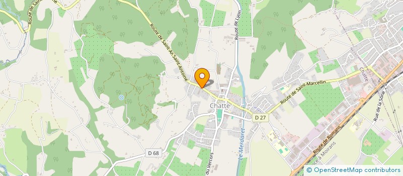 localisation de l'entreprise BRASSERIE LA FERRAILLE  CHATTE