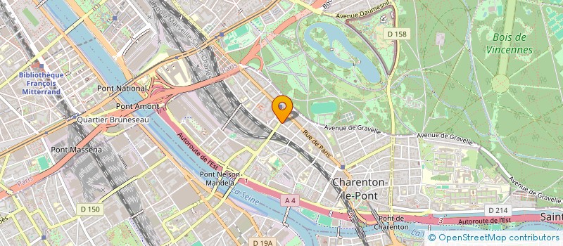 localisation de l'entreprise BRASSERIE LA FOIRE DU TRONE  CHARENTON-LE-PONT