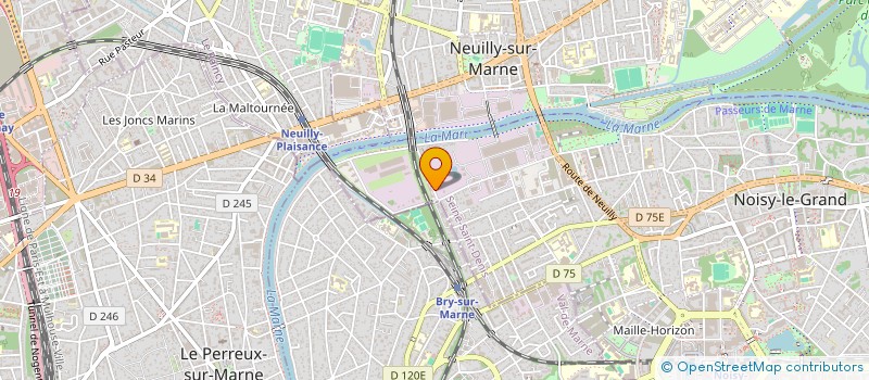 localisation de l'entreprise BRASSERIE LA FRANCAISE à NOISY-LE-GRAND