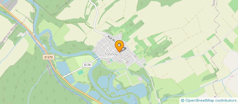 localisation de l'entreprise BRASSERIE LA LORRAINE  VEZELISE