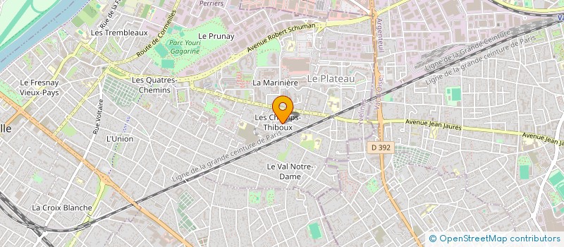 localisation de l'entreprise BRASSERIE LA NATION  SARTROUVILLE