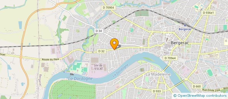localisation de l'entreprise BRASSERIE LA NOVE à BERGERAC