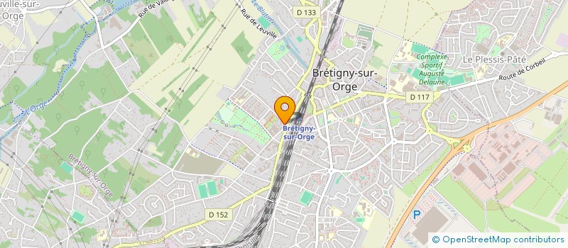 localisation de l'entreprise BRASSERIE LA PLACE  BRETIGNY-SUR-ORGE