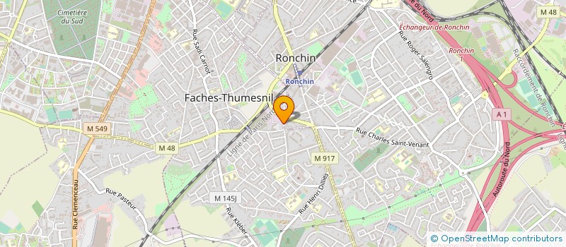 localisation de l'entreprise BRASSERIE LAMBELIN SA à FACHES-THUMESNIL