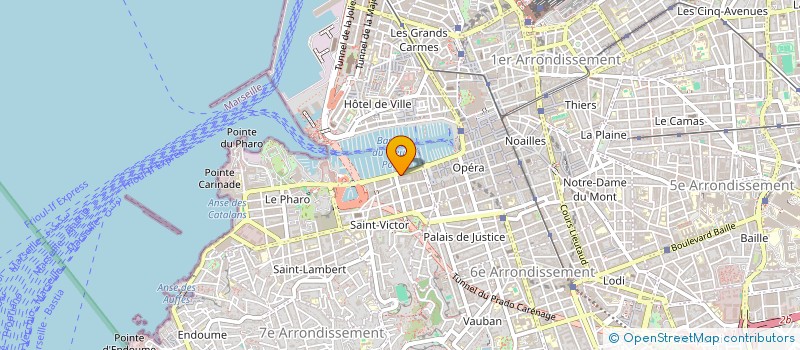 localisation de l'entreprise BRASSERIE LE 27 à MARSEILLE