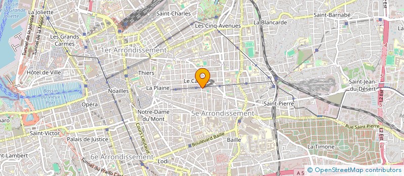 localisation de l'entreprise BRASSERIE LE 68 à MARSEILLE