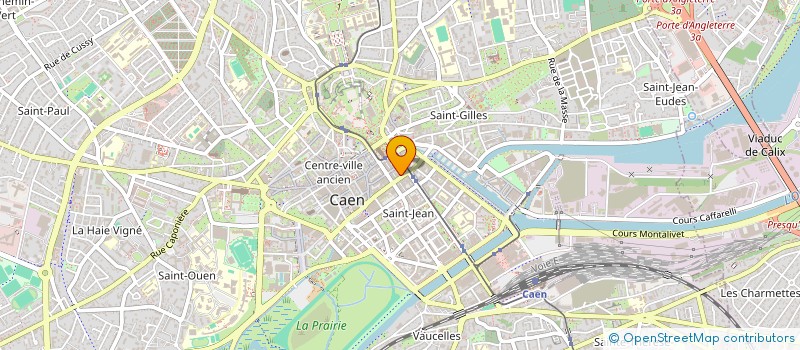 localisation de l'entreprise BRASSERIE LE BERNIERES à CAEN