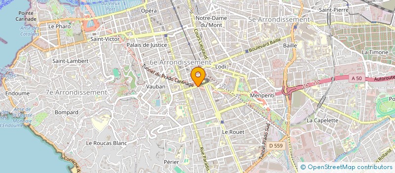 localisation de l'entreprise BRASSERIE LE DELICE à MARSEILLE
