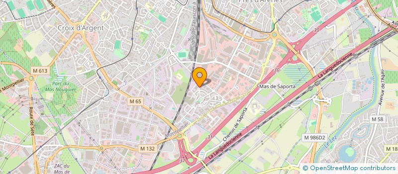 localisation de l'entreprise BRASSERIE LE DETOUR à MONTPELLIER