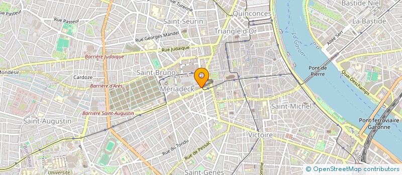 localisation de l'entreprise BRASSERIE LE MONTESQUIEU  BORDEAUX