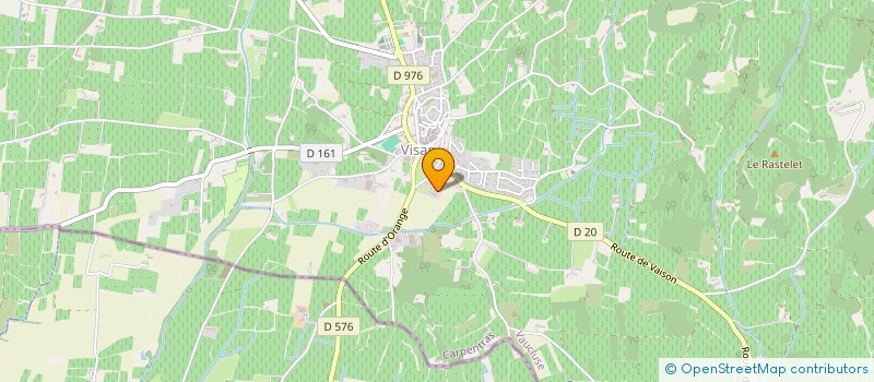 localisation de l'entreprise BRASSERIE LE PETIT SAINT JEAN à VALREAS
