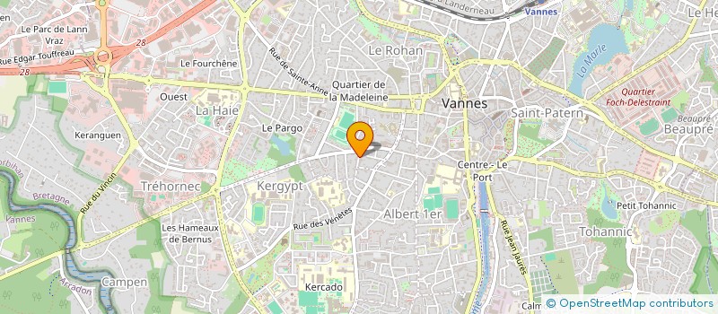 localisation de l'entreprise BRASSERIE LMD à VANNES