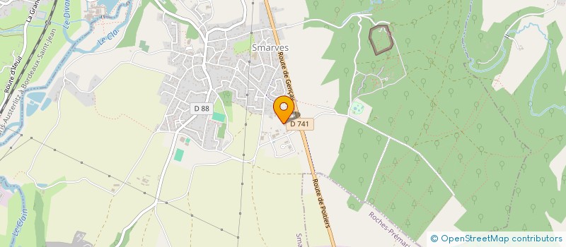 localisation de l'entreprise BRASSERIE MANDON à SMARVES