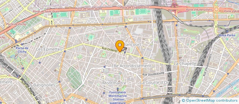 localisation de l'entreprise BRASSERIE MODERNE  PARIS