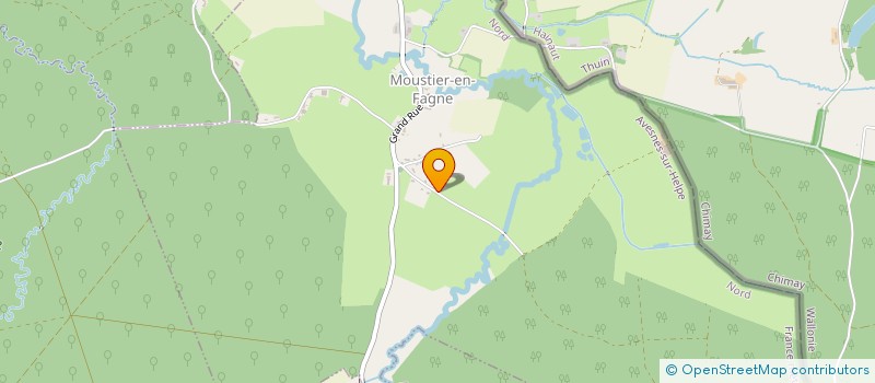 localisation de l'entreprise BRASSERIE MOUSS'TIER  MOUSTIER-EN-FAGNE