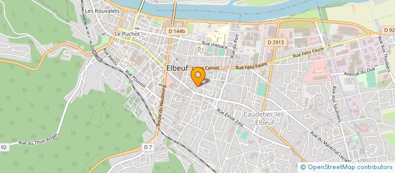 localisation de l'entreprise BRASSERIE NORMANDE SEPTANTESIX à CAUDEBEC-LES-ELBEUF