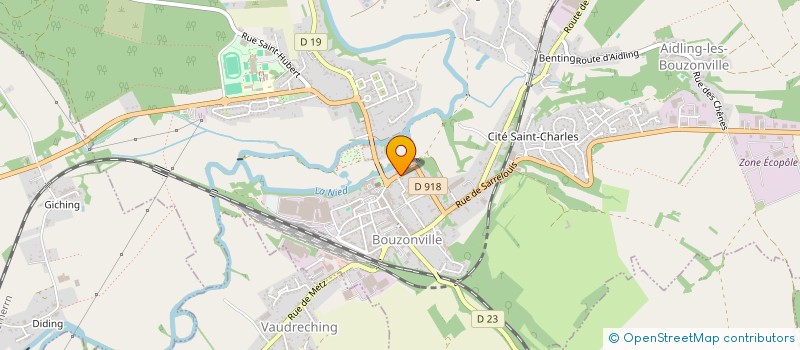 localisation de l'entreprise BRASSERIE PARCEL  FILSTROFF