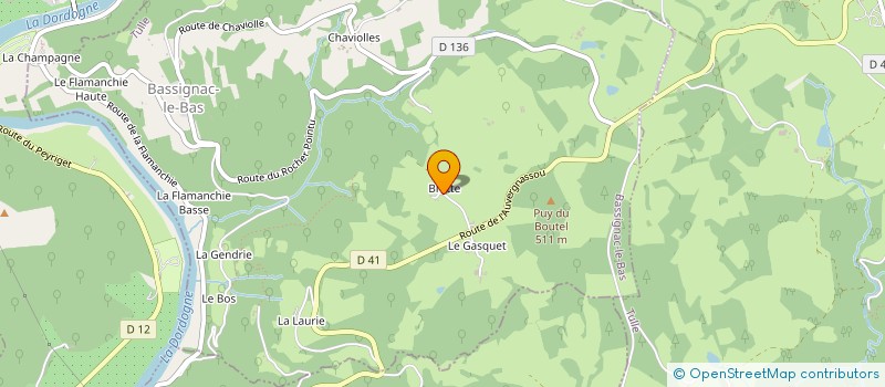 localisation de l'entreprise BRASSERIE PETIT MONDE  BASSIGNAC-LE-BAS