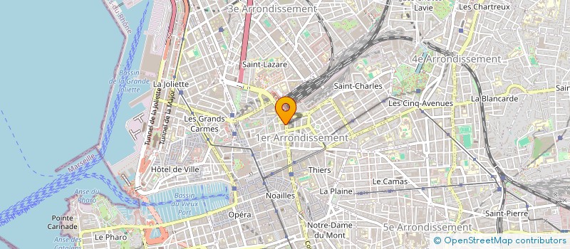 localisation de l'entreprise BRASSERIE PIERRE  MARSEILLE