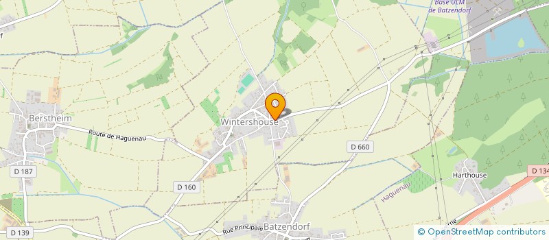 localisation de l'entreprise BRASSERIE - RESTAURANT AUX POTS CASSES  WINTERSHOUSE