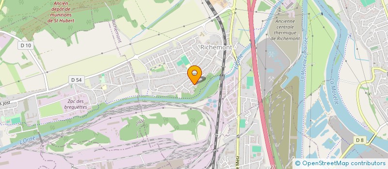 localisation de l'entreprise BRASSERIE RICH'MOUSSE  RICHEMONT