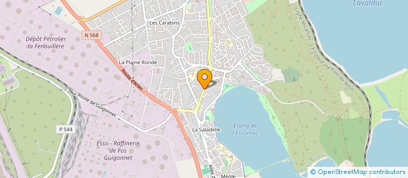 localisation de l'entreprise BRASSERIE RONDA  FOS-SUR-MER