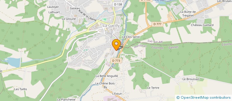 localisation de l'entreprise BRASSERIE ROY à MALESTROIT