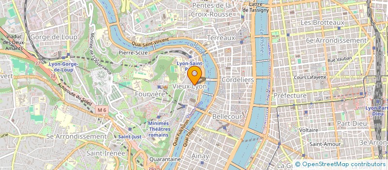 localisation de l'entreprise BRASSERIE SAINT JEAN à LYON