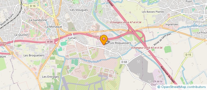 localisation de l'entreprise BRASSERIE SAPRISTI à SALON-DE-PROVENCE