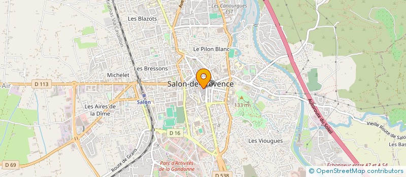 localisation de l'entreprise BRASSERIE ST MICHEL à SALON-DE-PROVENCE