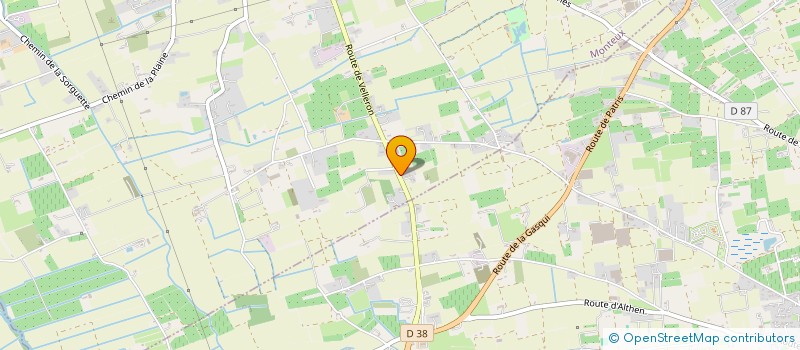 localisation de l'entreprise BRASSERIE TAKA  MONTEUX