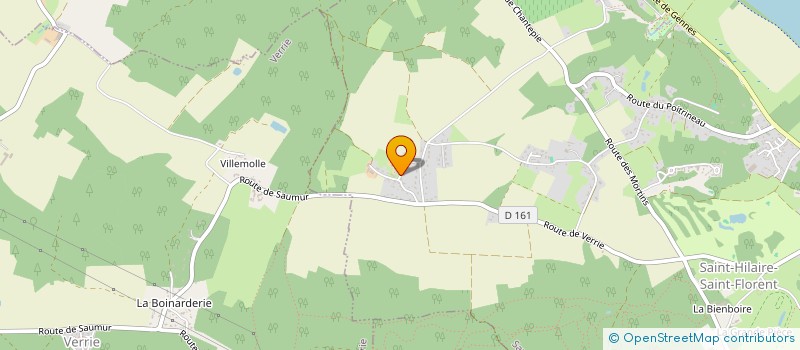 localisation de l'entreprise BRASSERIE TINA  SAUMUR