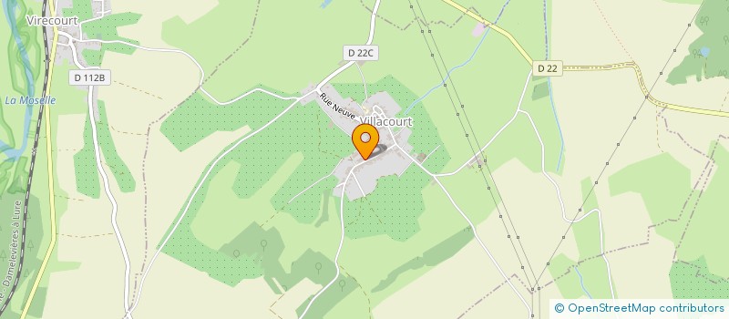 localisation de l'entreprise BRASSERIE VINYLE  VILLACOURT