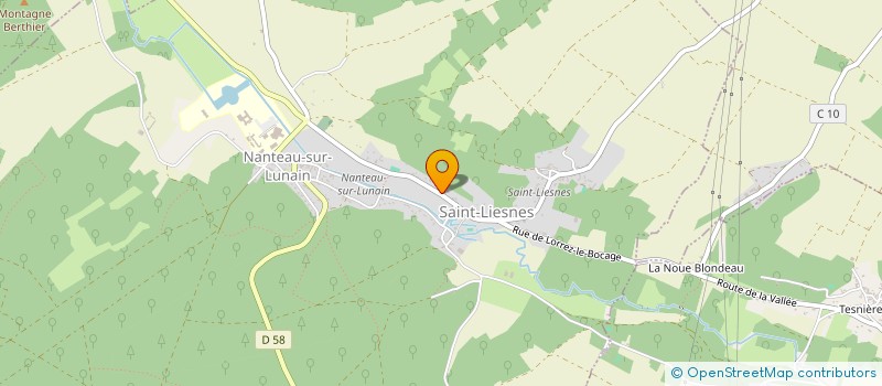 localisation de l'entreprise BRASSERIE ZIEGLER  NANTEAU-SUR-LUNAIN