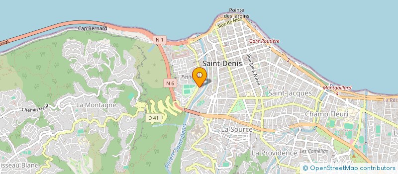 localisation de l'entreprise BRASSERIES DE BOURBON à SAINT-DENIS