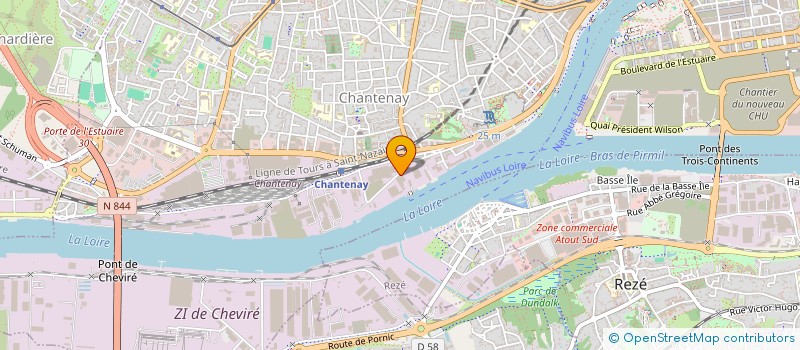 localisation de l'entreprise BRASSERIES DE L'ATLANTIQUE à NANTES