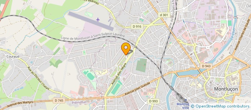 localisation de l'entreprise BRASSET LOCATIONS  MONTLUCON