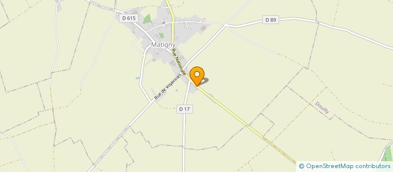 localisation de l'entreprise BRASSEUR à MATIGNY