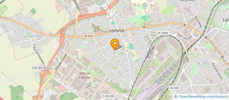 localisation de l'entreprise BRASSEUR à LAMBERSART