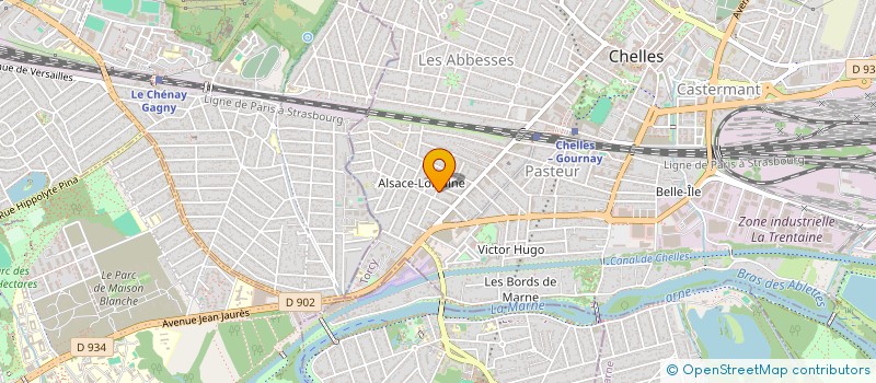 localisation de l'entreprise BRASSEUR CONSULTANT IMAGERIE à CHELLES