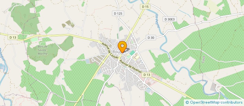 localisation de l'entreprise BRASSEUR DU LANGUEDOC à ROUJAN