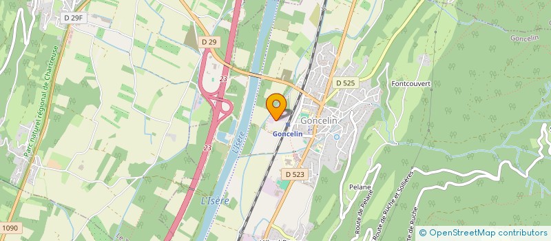 localisation de l'entreprise BRASSEURS D ENVIES  GONCELIN