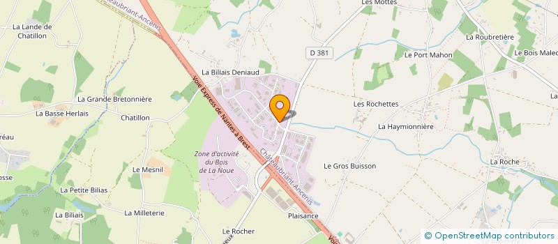 localisation de l'entreprise BRASSEURS DE VIGNEUX DE BRETAGNE  VIGNEUX-DE-BRETAGNE