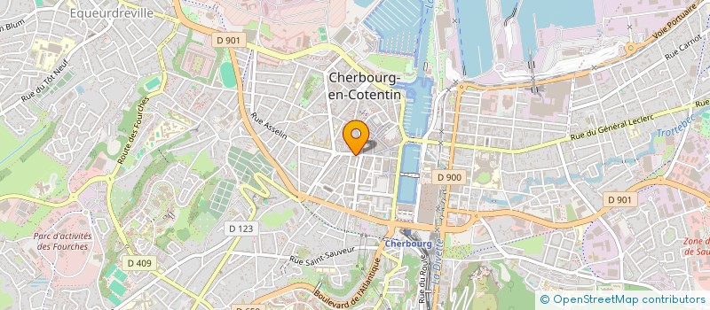 localisation de l'entreprise BRASSEURS FLOTTEURS à CHERBOURG-EN-COTENTIN